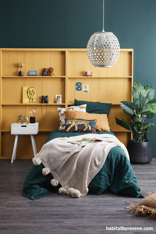 bold colours, kids rooms
