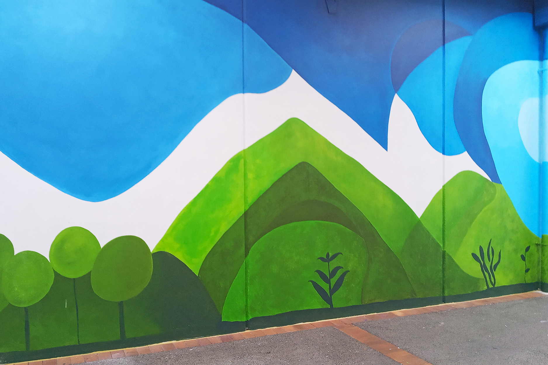 Shades of Whakatāne: An inspiring landscape mural