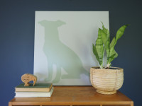 Crafty canine canvas: Make your own dog art