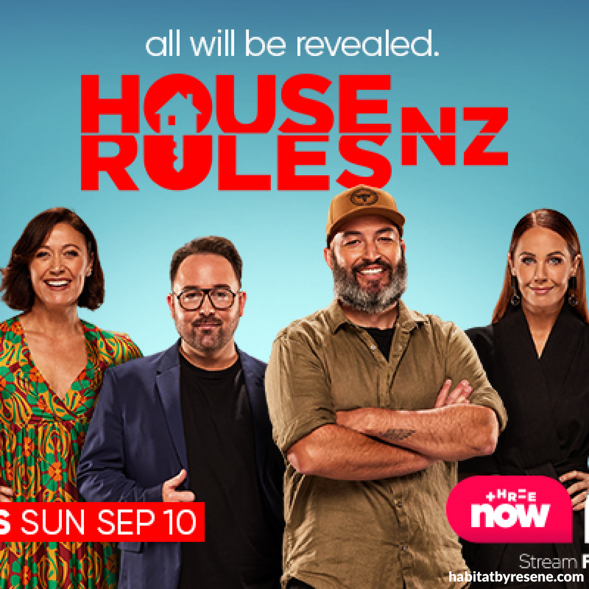 Get ready for House Rules ANZ Coming to Three and ThreeNow this