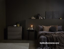 Resene dark bedroom