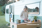 Caravan Resene Kitchen