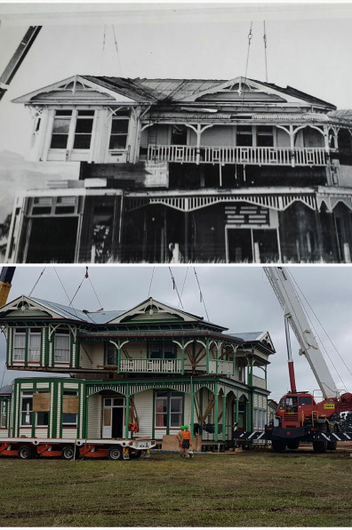 Three storey 110-year-old villa is rejuvenated with Resene paints after surviving tornado and 600km relocation Three storey 110-year-old villa is rejuvenated with Resene paints after surviving tornado and 600km relocation