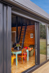 Home delivery: This shipping container has been transformed into a cosy 65 sqm family home
