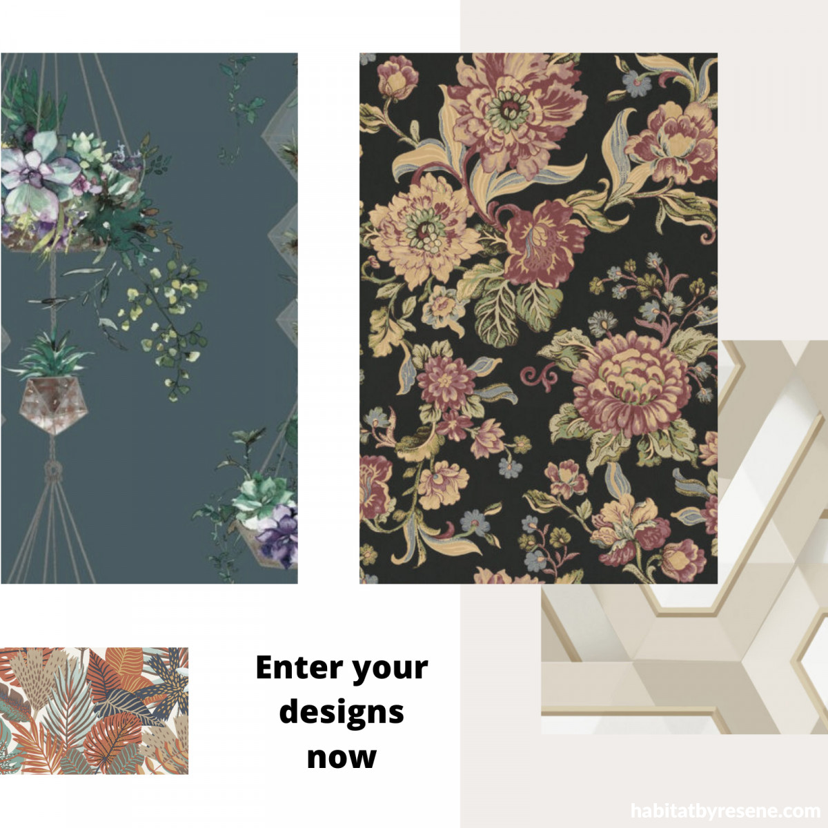 Entries are now open for the Resene Wallpaper Design Competition ...