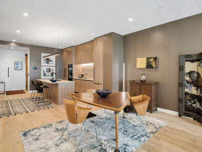 Sparkling joy: James Peters proves bronze is the new gold in this apartment with the wow factor
