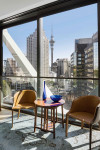 Sparkling joy: James Peters proves bronze is the new gold in this apartment with the wow factor