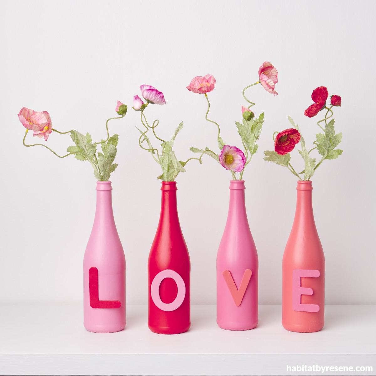 These DIY Valentine vases are ‘sodalightful’ Habitat by Resene
