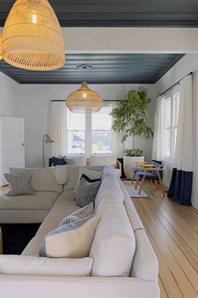 Unleashing the fifth wall: Transforming interiors with painted ceilings