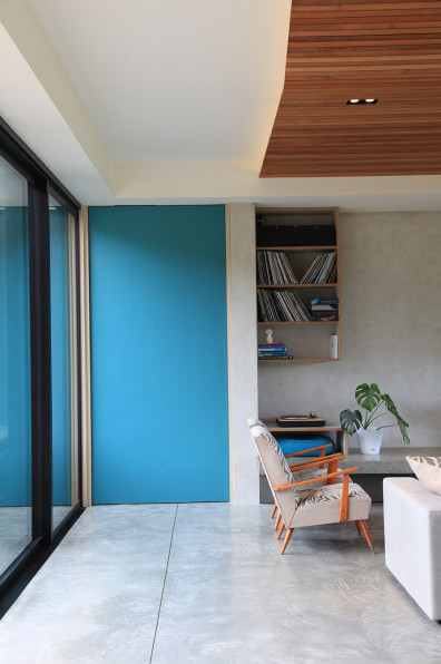 A landscape designer has found her peace in the gentle green space between bush and sea