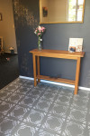 Townhouse undergoes creative transformation with Resene wood stains and stenciled interiors