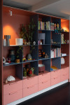 Alex Fulton's trendy beach house is bursting with colour and creativity