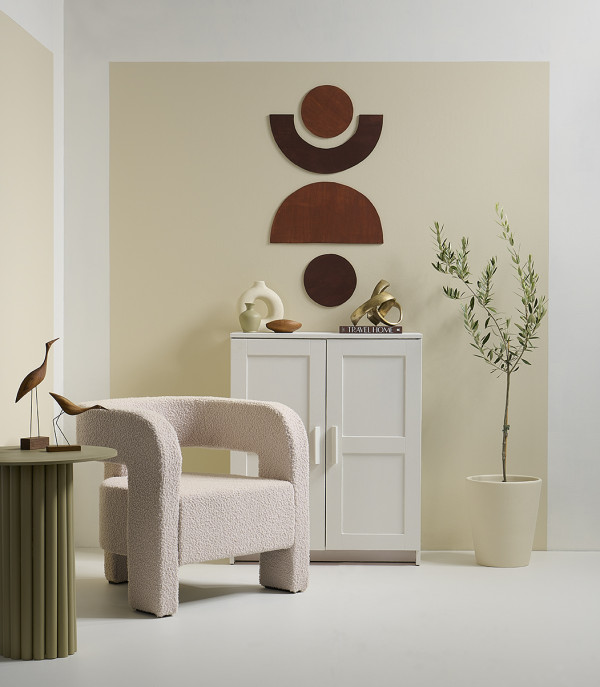 Melle vanSambeek Mid Century Hallway Resene DblSpanishWhite+QtrSpanishWhite+ClayCreek+PioneerRed+Meranti+DarkOak photo Bryce Carleton v1