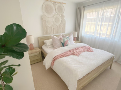 A tropical sanctuary with Resene Double Alabaster 15 years in the making