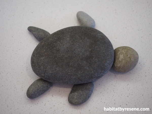 Create a cute rock turtle for your garden | Habitat by Resene