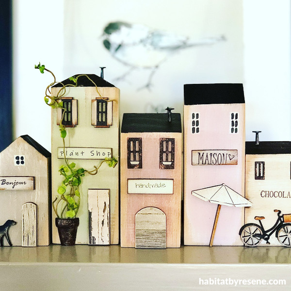 Small Wooden Houses Craft