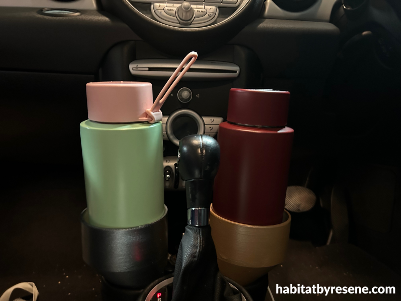 Lo and be'holder': Make your own DIY large cup holders for your car