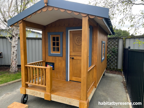 Decorated kid's playhouse brightens lives and gives back | Habitat by ...