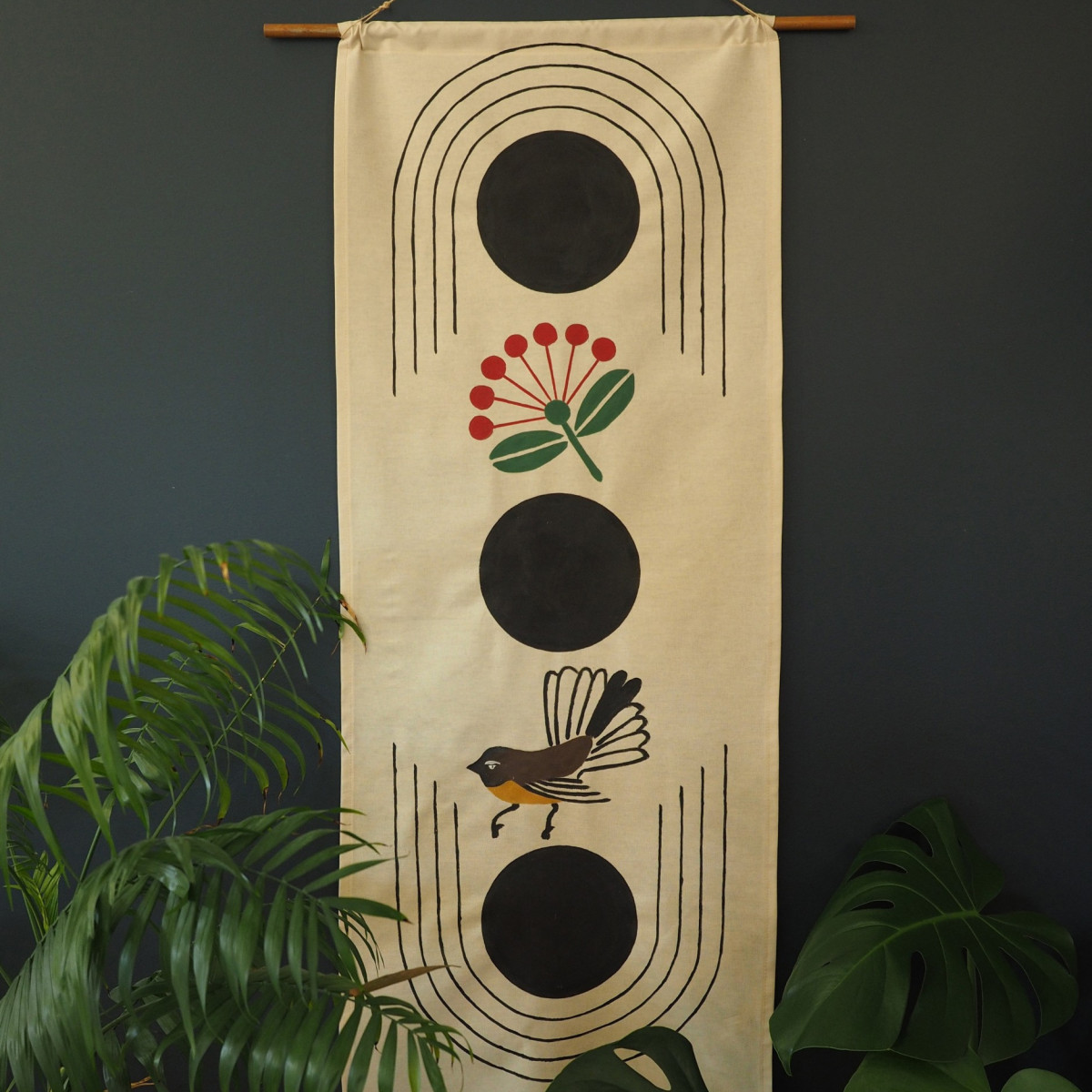 Create your own Kiwiana wall hanging Habitat by Resene