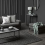 lounge, grey, monochrome
