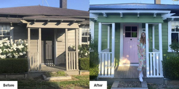 Resene Before After