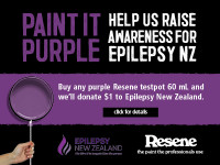 Paint It Purple for Epilepsy New Zealand 