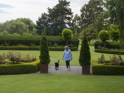 A gate to remember: A garden that pops with colour in Hurunui