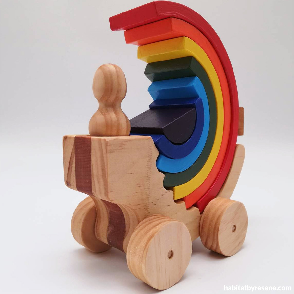 Wooden wonderland: Colourful children's toys made in New Zealand