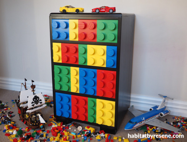 GRAY Toy Storage Bag Organizer for LEGO