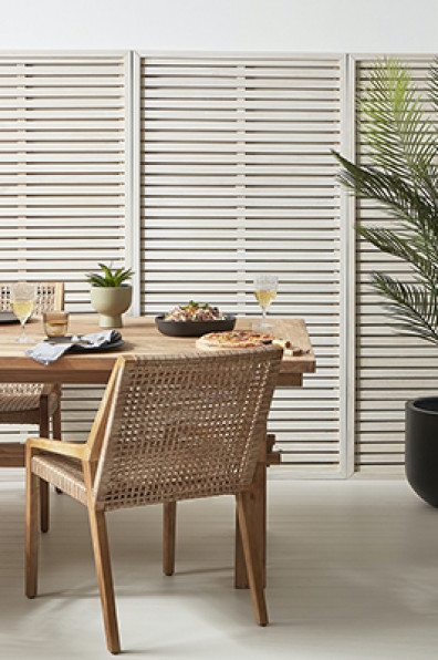 Entertain outdoors in style this holiday season with these tips for decorating courtyards, gardens and patios