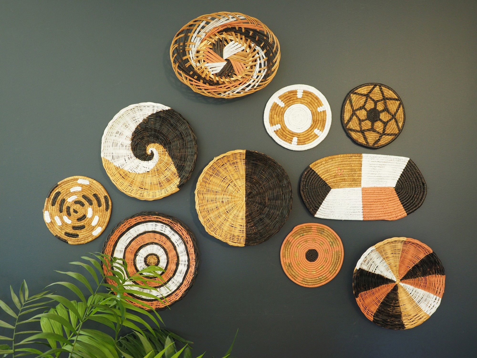 Wicker wonderland: Paint your own DIY basket wall art | Habitat by Resene