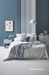 blue bedroom, calm