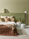 green, bedroom, calm