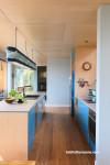 Light blue tones create heavenly space in kitchen