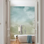 Bathroom featuring Resene Wallpaper Collection IF4-053