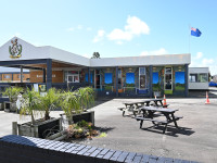A winning mural at the Raglan Club