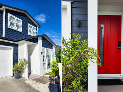 Home exterior colour schemes and designs