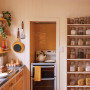 Kitchen featuring walls in Resene Half Buttermilk