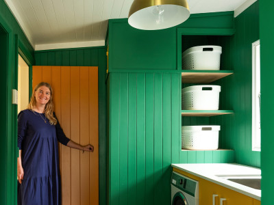 Peek inside this colourful cottage