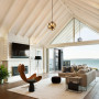 Coastal home featuring Resene Quarter Ecru White