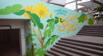 Walls that bloom with joy photo