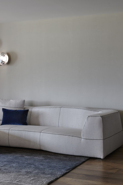 A Mangawhai sanctuary drenched in soft tones