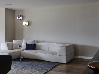 A Mangawhai sanctuary drenched in soft tones