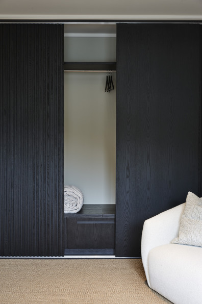 A Mangawhai sanctuary drenched in soft tones