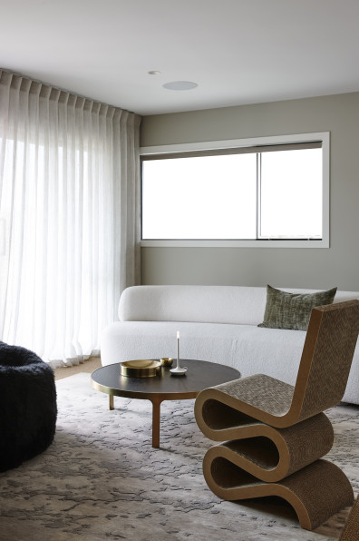 A Mangawhai sanctuary drenched in soft tones