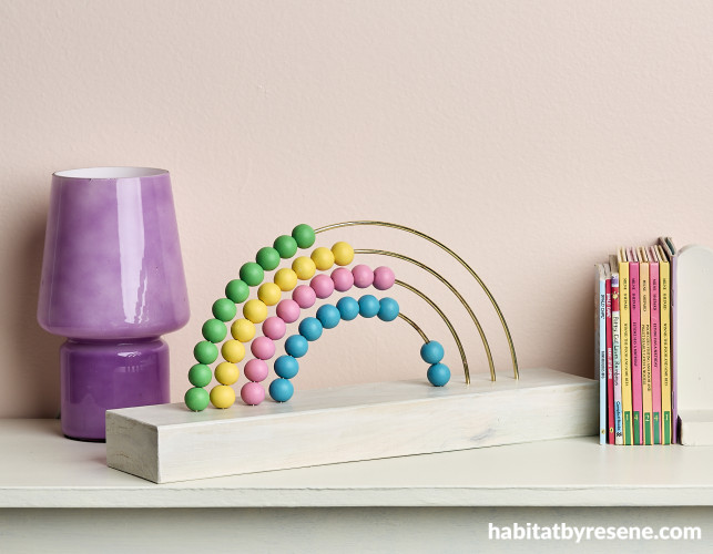 colourful rainbow abacus