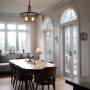 Living room, white living room, neutral living room featuring Resene Quarter Linen