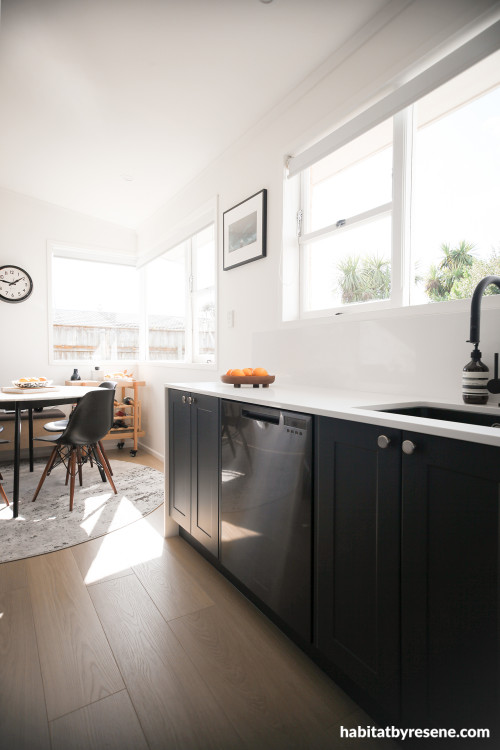 Kitchen, neutral kitchen, black and white kitchen