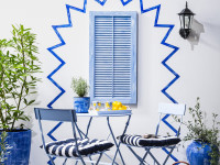 Bring a little happiness to your outdoor space with colour Bring a little happiness to your outdoor space with colour