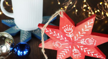 Two fun, easy and extra festive Christmas DIY projects